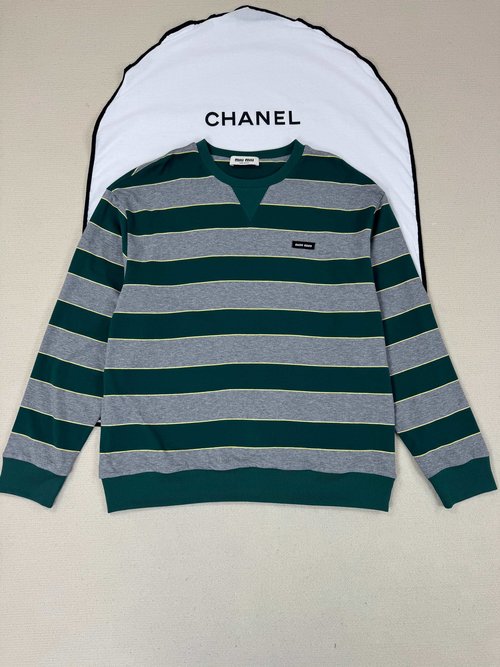 Miu Miu Detailed Long-sleeved Top