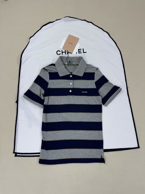 Miu Miu Exquisite Detail Images of Short-sleeved Shirts