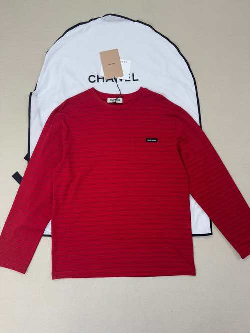 Miu Miu Clear Detail Images of Long-sleeved Shirts