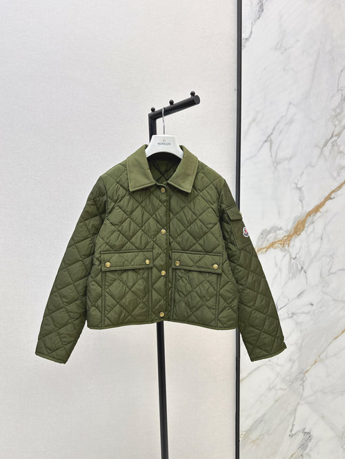 Moncler Popular Quilted Short Cotton Jacket for Stylish Layers