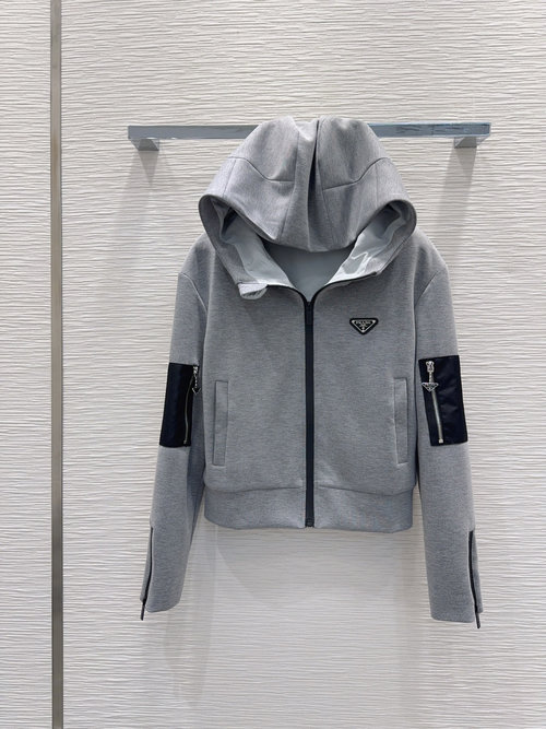 Prada Comfortable and Stylish Space Cotton Coat