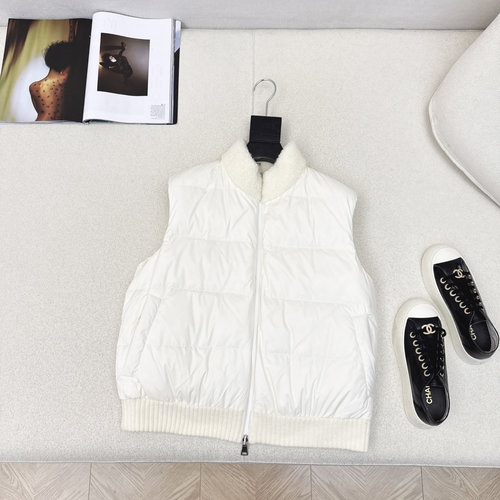 Loro Piana Custom Double-Faced Lambswool Down Vest for Autumn/Winter Layering