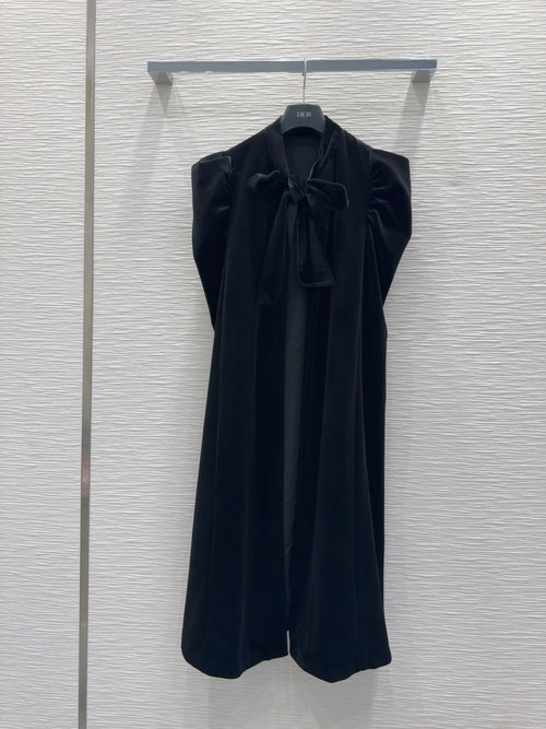 Chanel Velvet Cape Coat with Exquisite Details