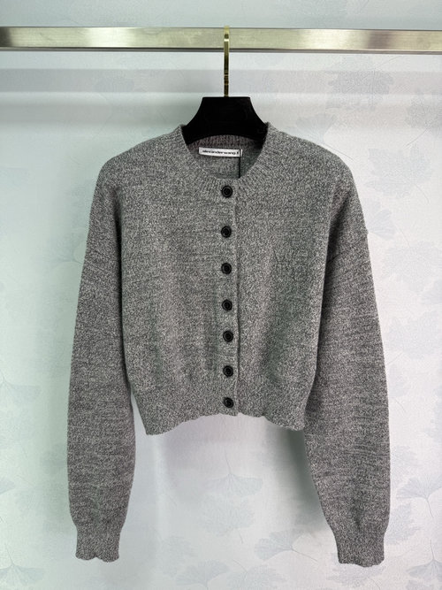 Alexander Wang Early Autumn Short Knit Cardigan - Soft Fabric with Multiple Ways to Wear