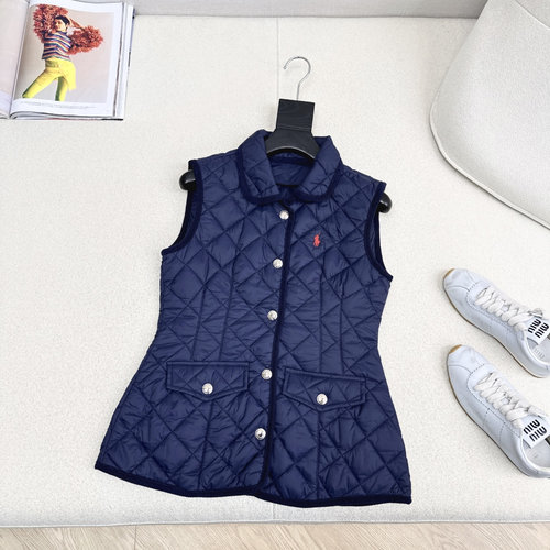 Polo Ralph Lauren Exclusive Retro Pony Embroidery Cotton Vest, Adjustable Waist