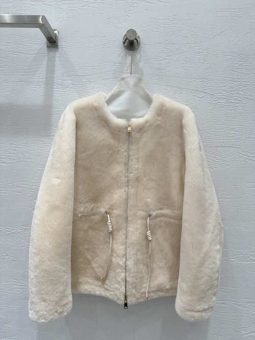 Moncler Original Style Fur-integrated Jacket with Down Back
