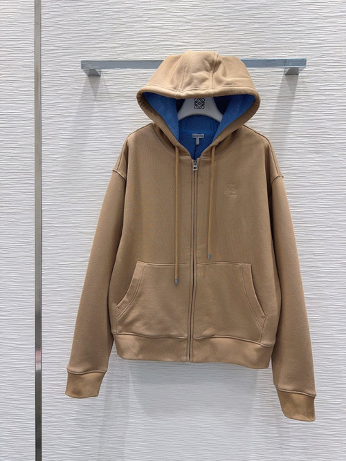 Loewe Comfortable Hooded Coat, Versatile and Well - Crafted for Matching