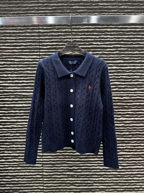 Polo Ralph Lauren Elegant Collared Cardigan