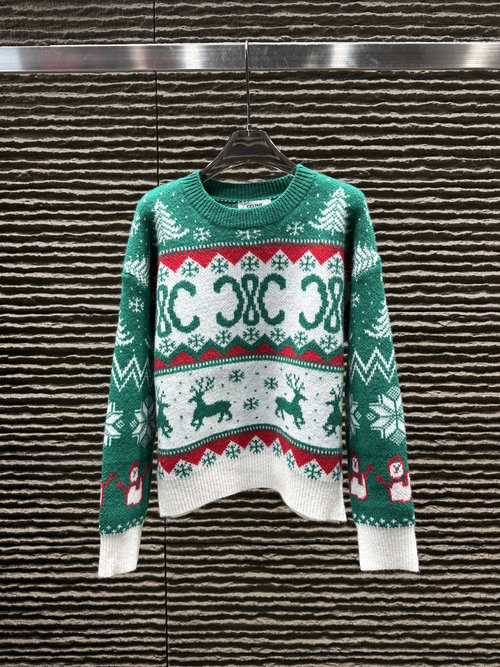 Celine Santa-Specific Pullover Sweater - New Arrival