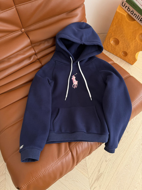 Yves Saint Laurent Cute Pink Pony Embroidery Hoodie, Suitable for Layering