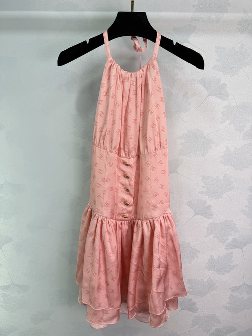 Chanel French Fashion Sleeveless Dress Set