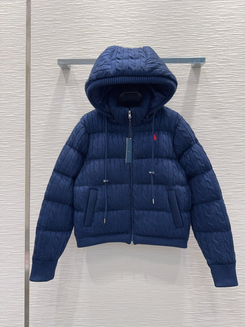 Polo Ralph Lauren Unique Design Classic Logo Wool Down Jacket