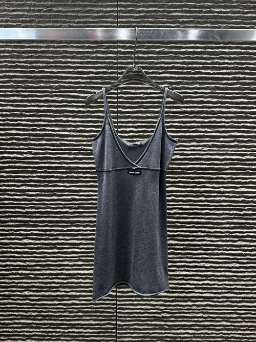 Miu Miu New Arrival: Wool Blend Sling Dress