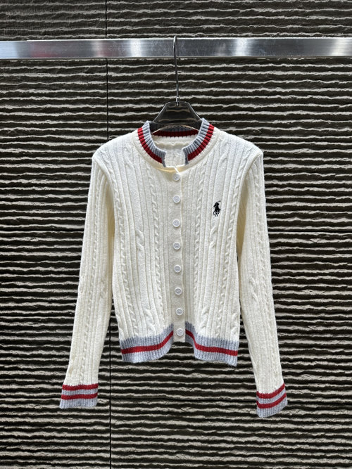 Polo Ralph Lauren Newly Arrived Color - Blocked Knit Cardigan