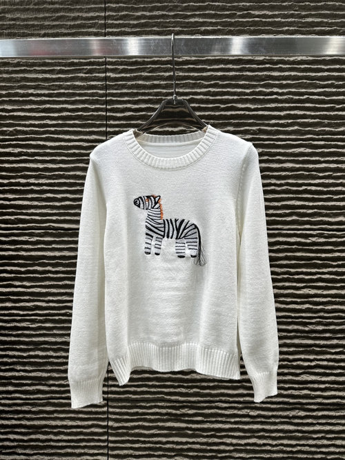 Thom Browne Pony Craft Jumper for Mid-Age Style
