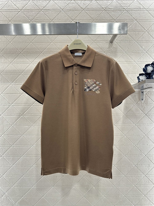 Burberry Embroidered War Horse Short Sleeve with Classic Logo