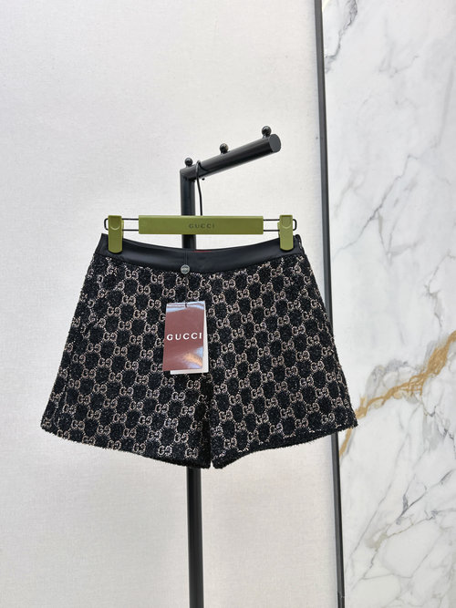 Gucci GG Shining Series: Crystal-Embellished Shorts