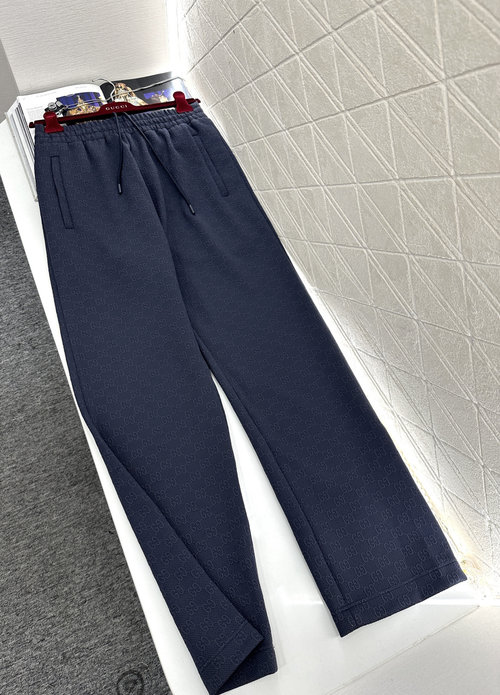 Gucci Imported Jacquard Trousers Perfect for a Suit Ensemble