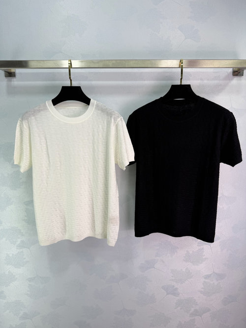 Hermes Textured Knit Top for Daily Commuting and Casual Occasions