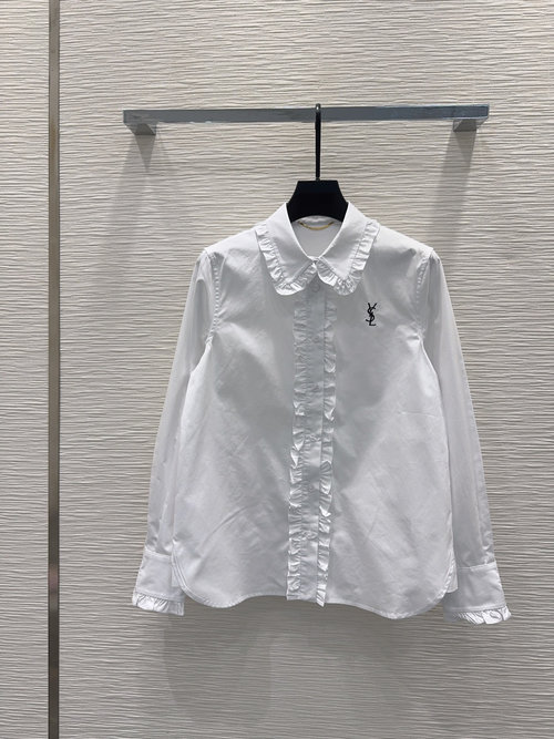 Yves Saint Laurent Stylish Shirt with 3D Tailoring and Special Fabric