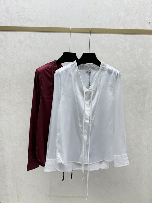 Loewe Solid - Color Round Neck Long - Sleeve Knit Cardigan