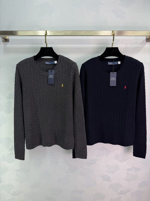 Polo Ralph Lauren Soft and Exquisite Embroidered Logo Knit Sweater