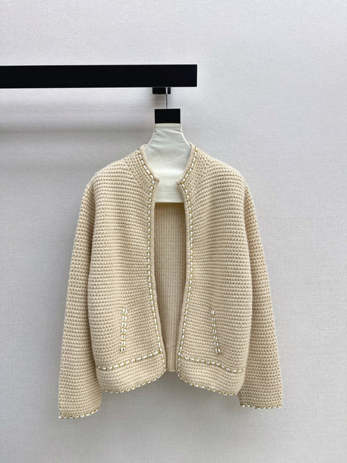 Loro Piana Lazy Knit Coat with Two - Color Options