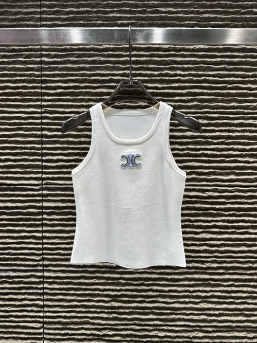 Celine 3D Arch Knit Vest for Fashion