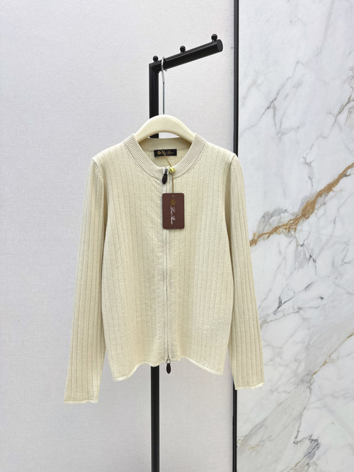 Loro Piana Highbrow Double-Zip Soft Wool Cardigan, Elegant & Versatile