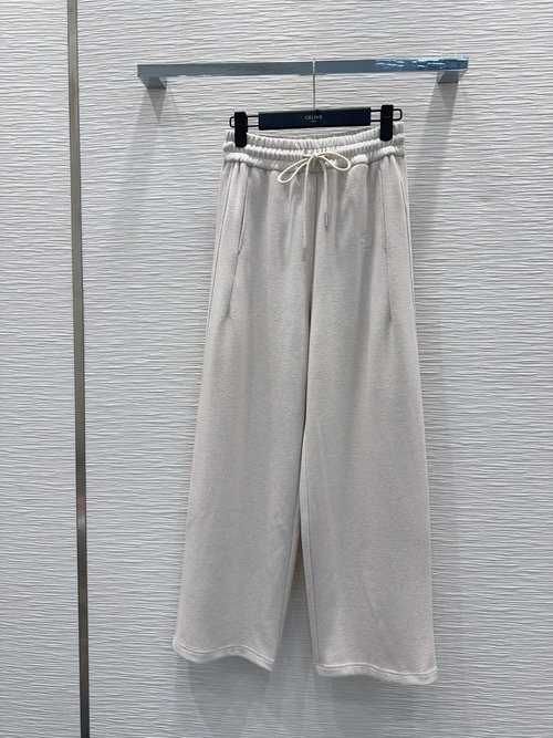Celine Stylish Two-Color Casual Trousers, Elegant and Versatile