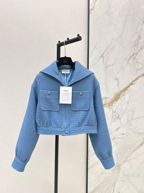 Chanel Gorgeous Sequined Tweed Knit Jacket with 3D Tailoring