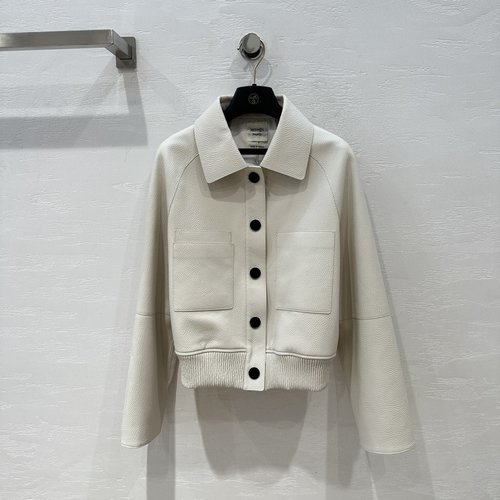 Hermes Exclusive High-end Minimalist Single Pure Lambskin Jacket