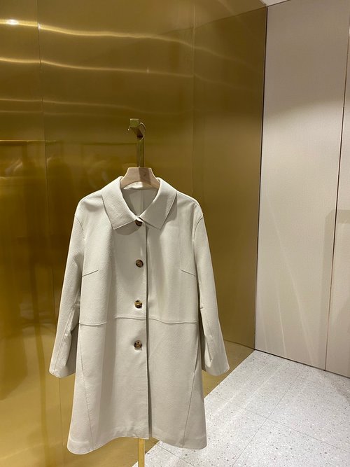 Hermes HE MES Designer Raglan - Sleeve Leather Jacket with Customized YB Leather