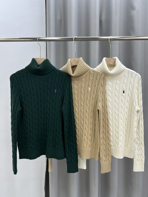 Yves Saint Laurent High-Collar Wool Blend Base Layer in Various Colors