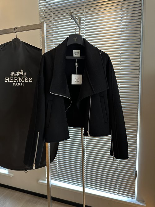 Hermes Advanced Loose - fit Wool - Cashmere Motorcycle Suit