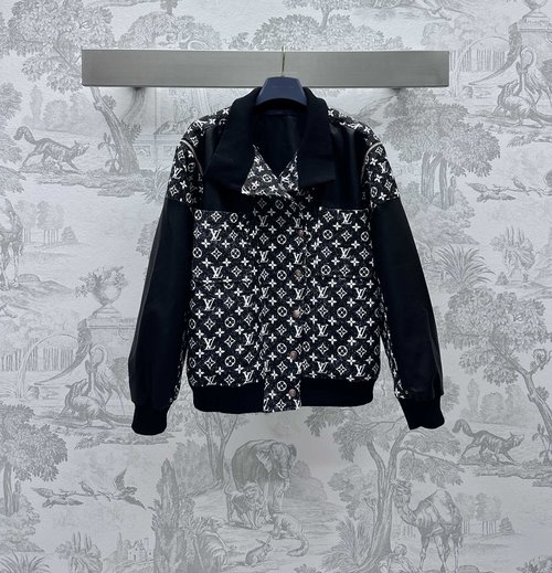 Louis Vuitton New Arrival: Convertible Leather-Patched Jacket to Vest