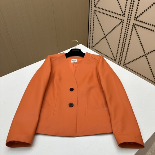 Hermes Luxury Genuine Leather Jacket with Imported Lambskin and Oil Edge Craft