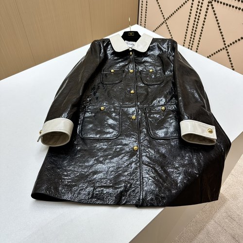 Celine Exclusive Imported Lambskin Coat with Slimming Effect