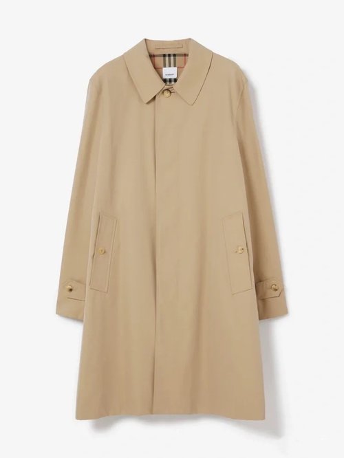 Burberry High - End Custom Waterproof H - Style Windbreaker with Checked Lining