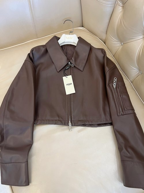 Fendi Imported Sheepskin Garment with High - end Custom and Fine Details