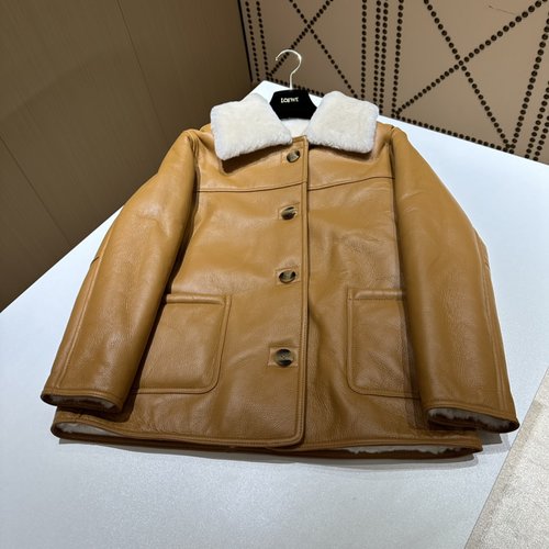 Loewe Popular Imported Fur - lined Outerwear