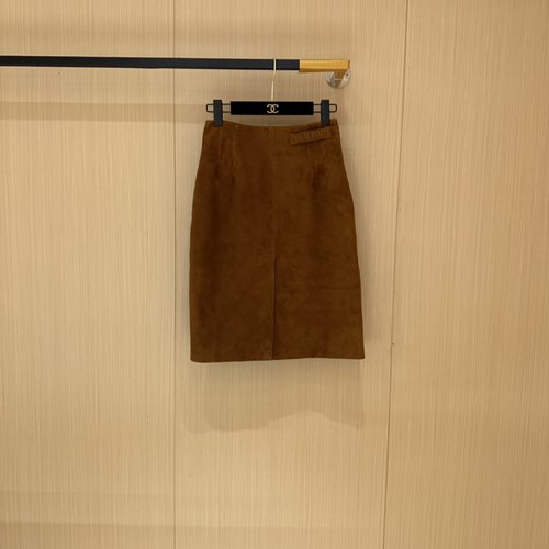 Miu Miu Customized Imported Suede Skirt in Sweet - Cool Vintage Style