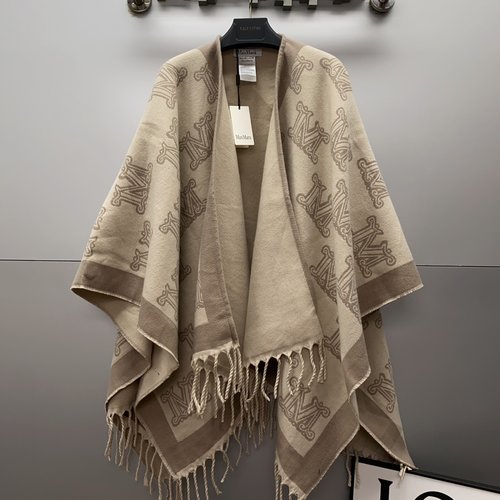 Max Mara Exclusive Scarf-inspired Shawl, Elegant & Timeless Design