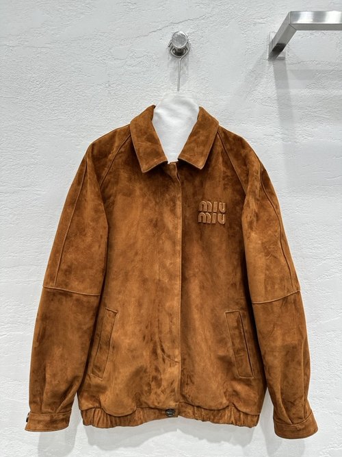 Versace Exclusive Imported Suede Oversized Leather Jacket