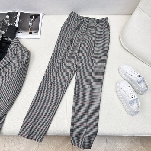 Miu Miu Sophisticated British Style Wool Suit