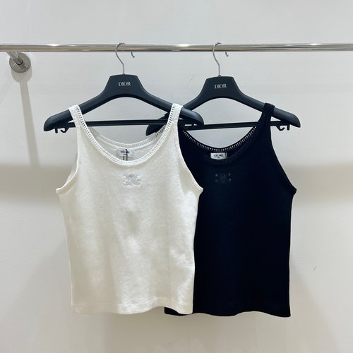 Celine Celine Embroidered Vest - Luxury Limited Edition