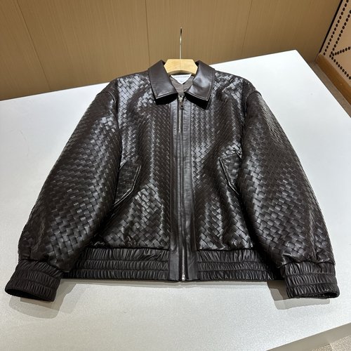 Bottega Veneta Vintage-style Spring Jacket with Intricate Embroidery