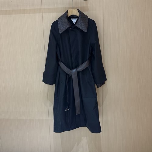 Bottega Veneta Iconic Belted Trench Coat in Imported Sturdy Fabric