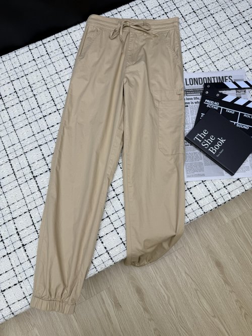 Prada Triangular Logo Drawstring Sweatpants: Effortless Match