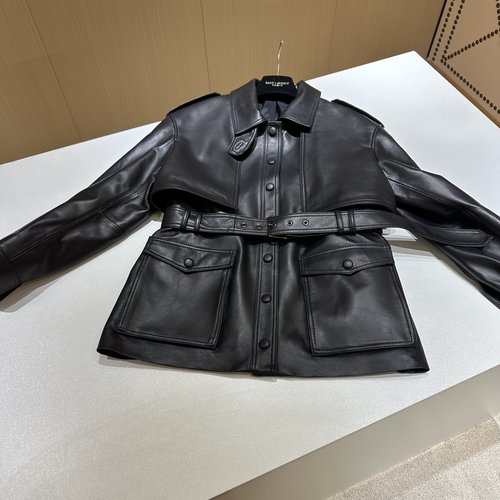 Yves Saint Laurent Exclusive Stylish and Versatile Imported Lambskin Jacket